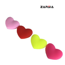 Heart-shaped racket shock absorber round tennis racket shock absorption multi-color Sharapova red heart silicone