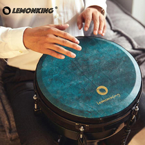 lemonking African drum Standard 10 inch professional percussion instrument beginner performance Lijiang Master 12 inch tambourine