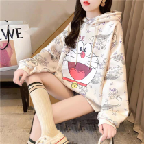 Pregnant women autumn coat long sleeve Spring and Autumn Sweater women fashion loose size T-shirt long base shirt autumn and winter