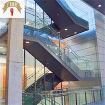 Stainless steel advertising nail Glass guardrail Balcony stairs tempered clear glass