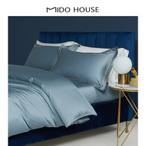 MIDO HOUSE 60-horse cotton four-piece high-end embroidery light luxury bedding