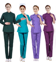 Split nurse suit suit Long sleeve short sleeve ICU hospital operating room oral dental beauty work clothes
