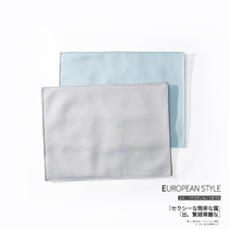 Autumn ins solid color pillowcase a pair of 64x50cm pillowcase simple large household single two colors