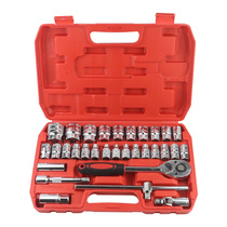 32-piece car repair tool carbon steel socket ratchet wrench set car combination hardware car Tool Box