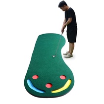 Hot Sale Big Foot Golf Pusher Trainer Indoor Personal Pusher Exercise Blanket Pusher Training Green