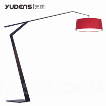 Italian fishing lamp floor lights Living room modern minimal designer creative exhibition hall floor lights Nordic in