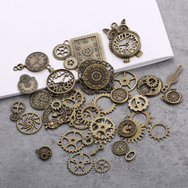 Retro Metal Watch Gear Mechanical Steam Punk Diy Ornament Accessories Pendant Hat Dress Jewellery Making