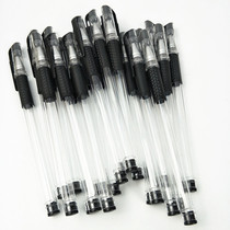 Black European standard pen shell Empty pen holder Office students with universal unisex refill replacement pen tube shell customization