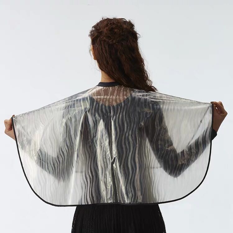 Hair shawl perm hair salon dedicated barber shop professional oil dyed shawl home hair cut waterproof small cloth