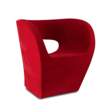 Designer Nordic small Albet GRP styled back empty modern single sofa Coffee hall Leisure dining chair