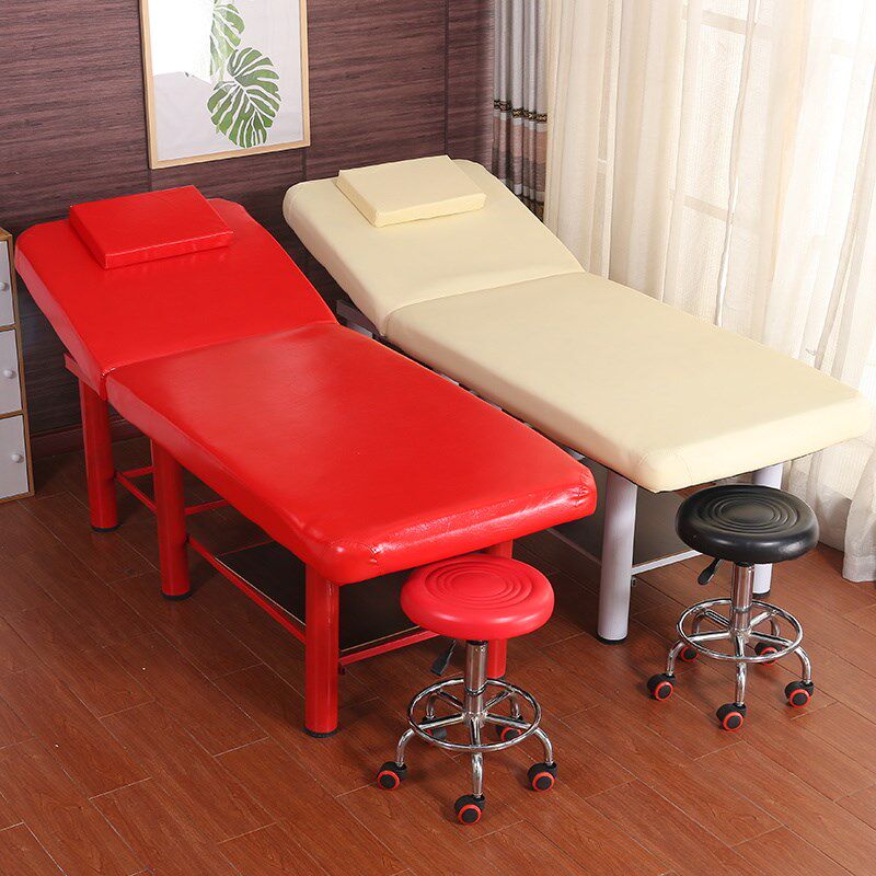 Folding beauty bed beauty salon dedicated push massage bed home physiotherapy fire treatment beauty eyelash embroidery bed