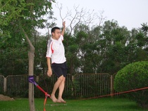 Outdoor extreme sports walking flat belt rope width 5CM 10CM set soft rope belt tensioner 10 meters