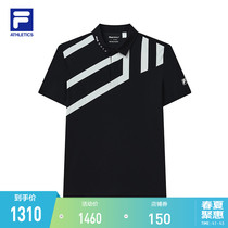 FILA ATHLETICS FERLE MEN SHORT SLEEVE POLO SHIRTS 2022 Summer new classic fashion sports blouses