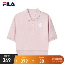  FILA FILA official womens short-sleeved POLO shirt autumn 2021 new classic lapel half-sleeved womens clothing