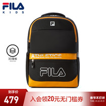 FILA KIDS FILA Children's Backpack 2021 Winter New Boys and Girls Backpack Pupil Schoolbag