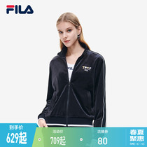 FILA File Official Womens Casual Suit 2022 Spring New Fashion Jacket Long Pants Classic Mix