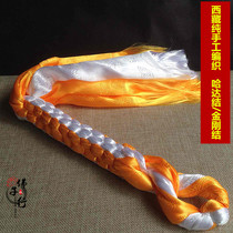 Tibetan Hada Diamond Knot two-color turn knot Jewelry pendant hand-woven