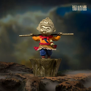 銅 細工 中国神話西遊記三打白骨精 屏風 挿屏 茶台 文机 装飾品 工芸品 置物 铜师傅孙悟空铜摆件-铜师傅孙悟空铜摆件促销价格、铜师傅孙悟空铜摆件