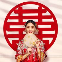 Fei Xun wedding decoration wedding wedding wedding wedding door happy window flower