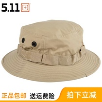 US 5 11 Fisherman hat Camo Penney hat 511 Summer outdoor visor round edge hat 89422 Tactical hat