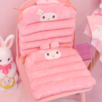 Cute Meng Beauty Leticati Katong Cushion Autumn Winter Thickened Dining Chair Lace Cushion Office Students Classroom Cushions