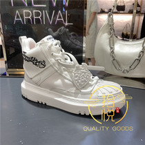 Sagatto 2021 autumn new joint model shell head thick bottom lace-up small white shoes high-top shoes 9AY80CD1B