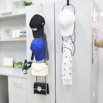  Literary style bedroom simple bag hat scarf pylons Door back cabinet door pylons Storage hooks Behind the door 