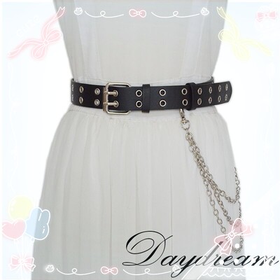 taobao agent Soft student pleated skirt, belt, Lolita style, for leisure