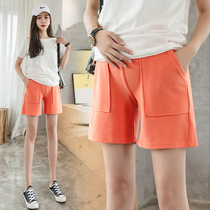 Pregnant women low waist pants 2021 new pregnant women leggings summer pregnant shorts wear five-point pants summer hot pants