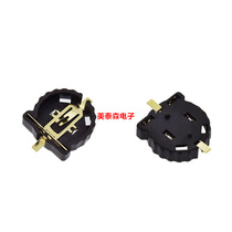 CR1220 battery box ML1220 button battery holder patch type gold-plated high temperature resistance