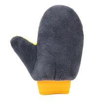Car wash gloves do not hurt lacquer bear paw plush cloth coral velvet special thickening tool decontamination