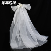 Korean New 2021 bridal head yarn small fragrant wind temperament photo studio photo photo jewelry wedding hair accessories