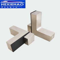 Harmony glass wood laminated plate clamp bracket adjustable glass clamp bracket bathroom hardware F-clamp