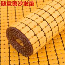 Summer mat sofa cushion summer mahjong bamboo mat cover mahogany cushion European-style living room cushion non-slip custom