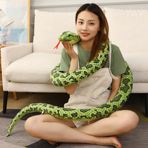 Simulation Snake Fake Small Snake Plush Toy Cloth Doll Huddled Pillow Whole Demagogic Prop Animal Paparazzi Children Toy Model