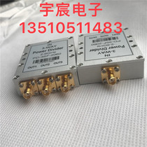 SMA RF 2-6G industrial power splitter SMA one-out three-power combiner 2-6G SMA power splitter