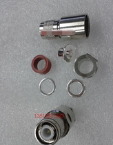 High frequency coaxial walkie-talkie TNC-J-5 connector RF TNC male jumper five-piece set pressure-free feeder signal head