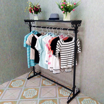 Drying rack floor bedroom coat rack balcony drying rack hanging clothes rack Indoor