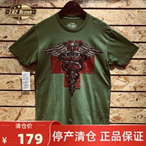 American 7 62 Design Military Pure Cotton T-shirt Outdoor Summer Short Sleeve Big Code T-Shirt Men Printing 1965