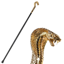  Gentlemans staff Civilization staff cosplay Christmas Halloween Egyptian snake head crutch King Scepter Mage Metal staff