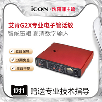  ICON G2X professional electronic tube phone amplifier microphone microphone preamplifier HD digital interface phone amplifier