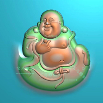 Fine carved map Maitreya Buddha relief map jade carving map coated Buddha pendants pinch beads laughing Buddha sitting Buddha public happy Buddha