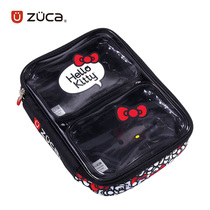 Supply) American Zuca travel cosmetic bag Storage bag Finishing bag Transparent waterproof wash bag 3-piece set