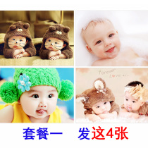 Cute baby poster Baby pictorial beautiful male and female baby poster pregnant women preparing for pregnancy and prenatal education pictures bb wall stickers