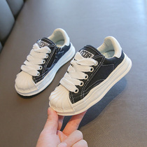  Next inss girls 2021 spring and autumn new childrens canvas shoes boys board shoes low-top soft-soled shell head tide