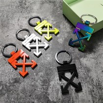 CNDIsland original cordon laser plating metal keychain bag pendant accessories decoration trend