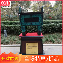 Spot Zhengzhou factory opened big Dingsheng Qianqiu handicraft Daquan pure copper gift has grade housewarming can be engraved