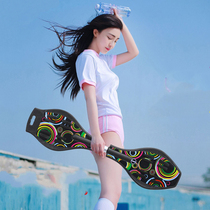 Hong Kong children Adult two-wheeled scooter Youth two-wheeled flash skateboard swing beginner vitality board Tour dragon