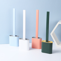 Home bathroom cleaning brush long handle toilet brush toilet toilet brush wall toilet brush set without dead corners