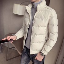 ZOAZ new mens jacket winter down jacket mens youth casual Joker slim slim cotton padded jacket short